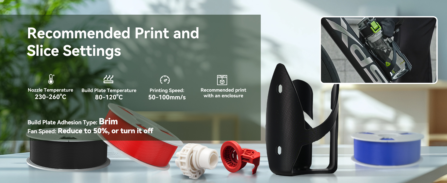 SUNLU 3D Printer Filament ASA Filament 1.75mm 3D printing filament 3D FILAMENT