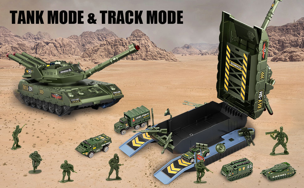 You And I Hooray Army Tank Toys for Boys 3 4 5 6 7 8 Years