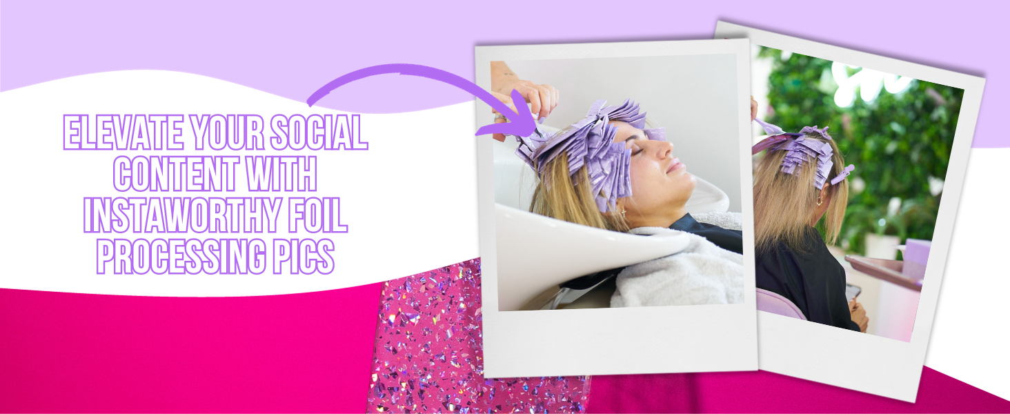 Simply Hair Extra Wide Hair Foil, Hairdressing Foil For Highlighting