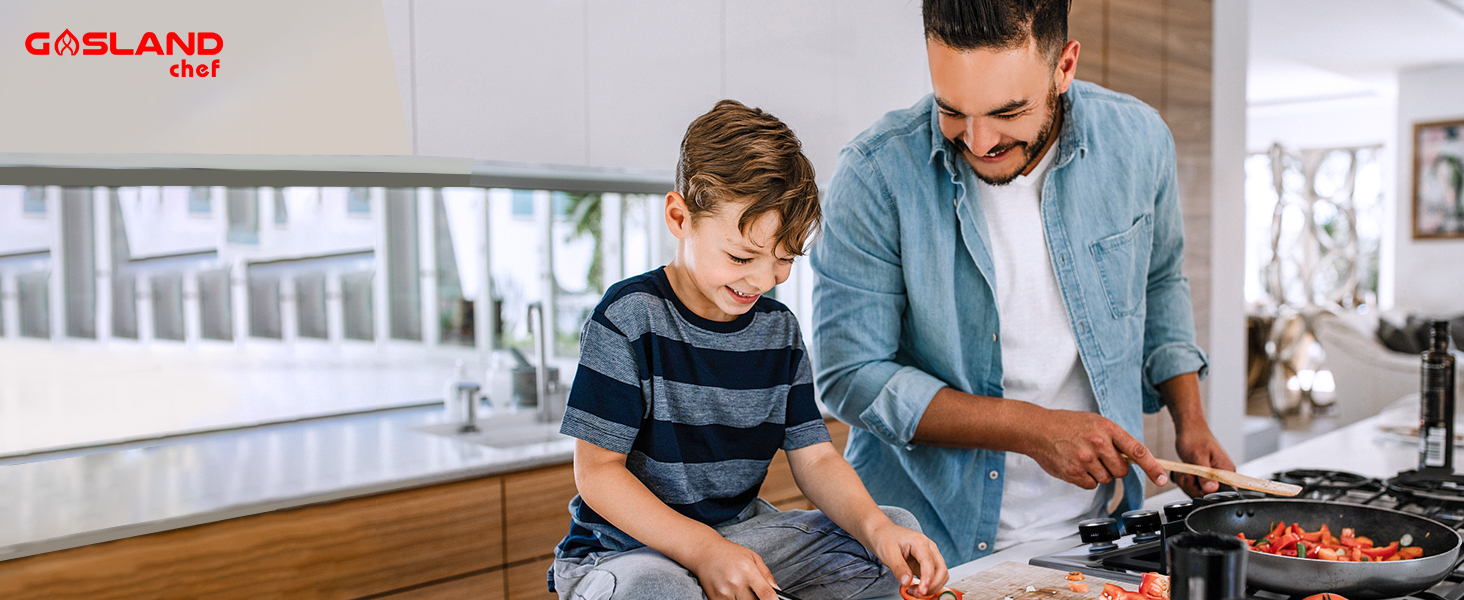 Built-in Gas Cooktop, 4 Burners Stainless Steel Gas Hob Cooker With Flame Failure Protection Gasland Chef GH60SF 10 Gasland Chef Gas Hob