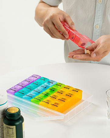 Pill Boxes 7 Day 4 Times a Day