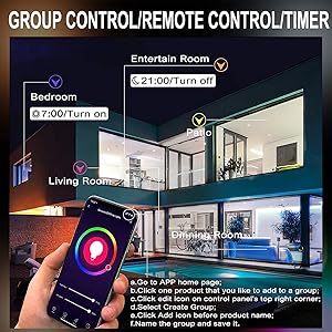 Smart LED Recessed Ceiling Lighting