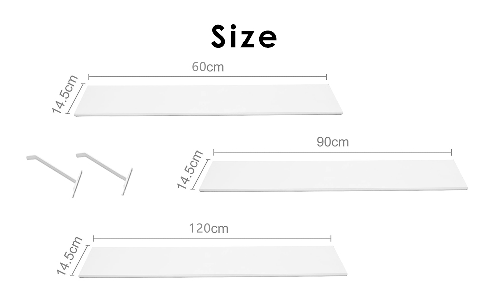 Holdfiturn Radiator Shelf 90cm (36Inch) MDF Wooden Floating Shelf