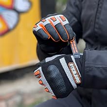 Orange Gloves