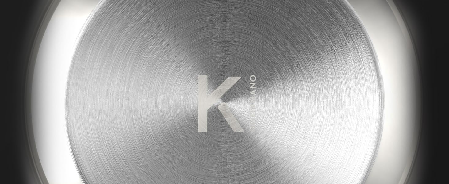 COOKNANO - Poêles Anti-Adhésives 20, 24 et 28 cm - Revêtement en Acier Inoxydable 4 Épaisseurs - Convient à Toutes les P C4ae7ea7 8fce 4f37 B475 B12ce6e2025d. CR0,12,1464,600 PT0 SX1464 V1