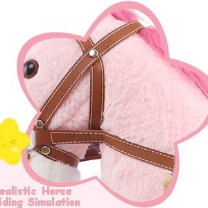 stick horse for toddlers 3-12 horse stick horse stick plush