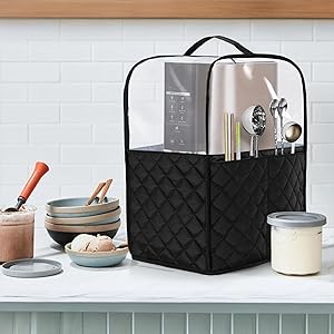 dust cover for ice cream maker