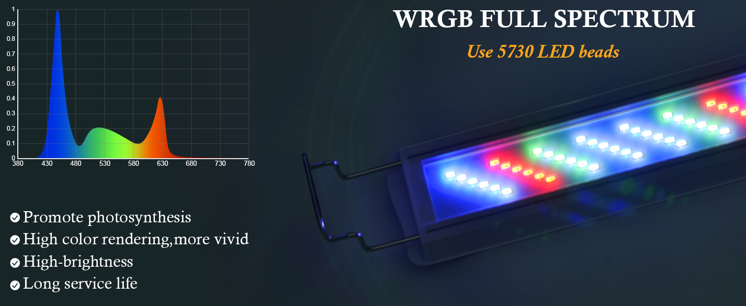 hitop fish tank led light