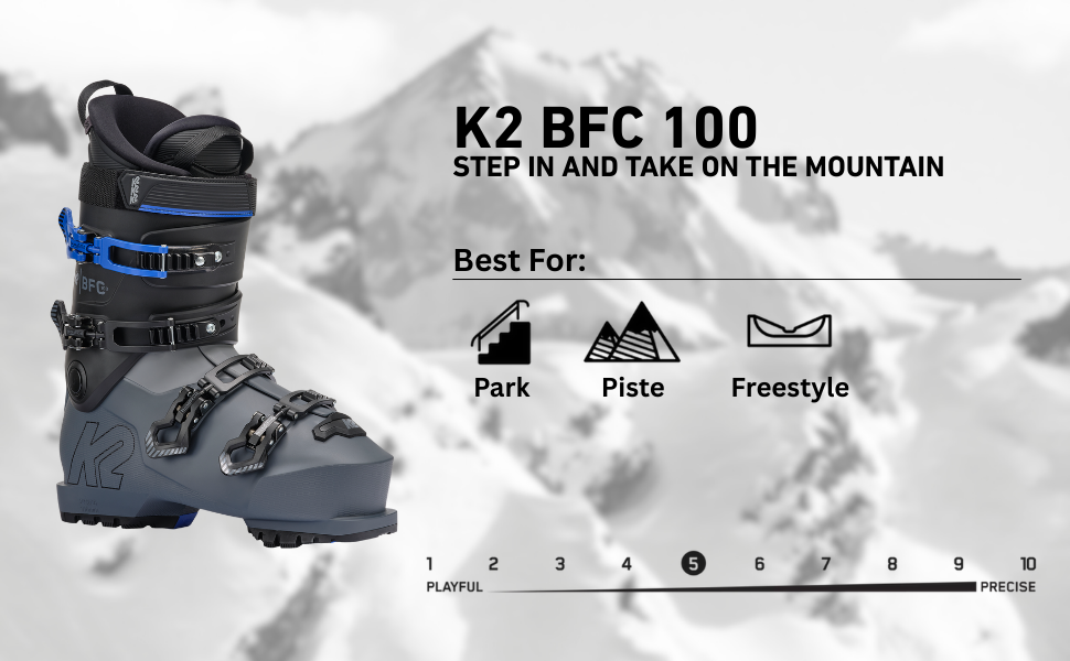 美品　ケーツー K2 BFC 100 スキーブーツ27-27.5cm Amazon.com : K2 BFC 100 Mens Ski Boots, 25.5 : Sports & Outdoors