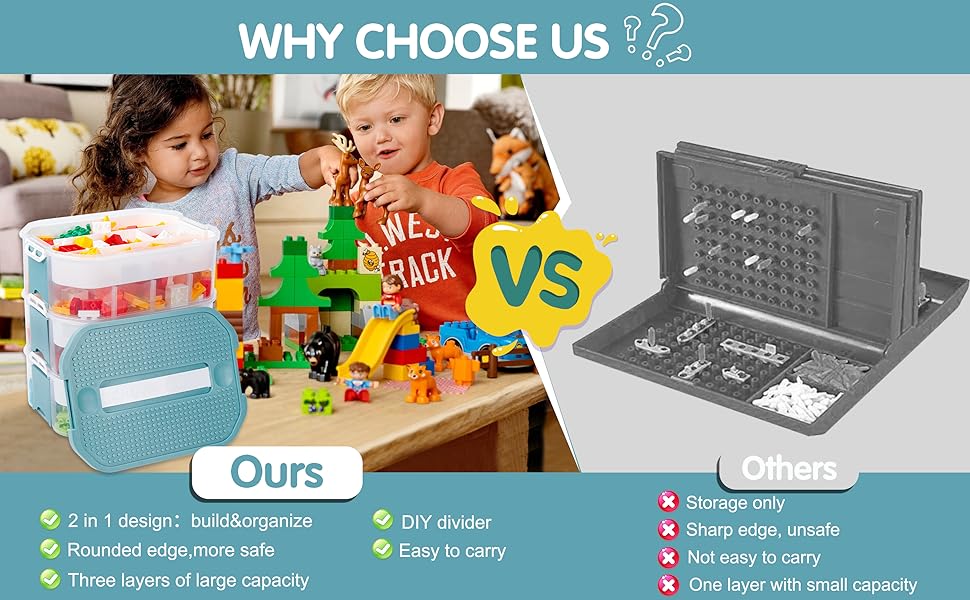 plastic storage bins