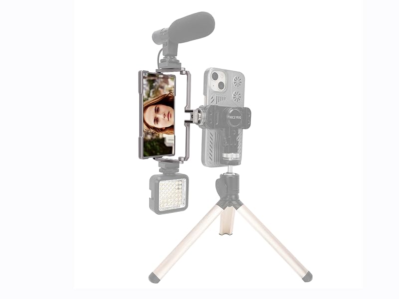 自撮りモニター 外付けスピーカー スマホ自撮り 軽量 スマホ自撮りモニター 自撮りモニター”Camee”(キャミー)】スマホの外カメラを”自撮り