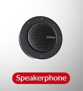 Conference Speakerphone, USB & Bluetooth Speakerphone with 4 Mics, Connect up to 9 Speakerphones ...