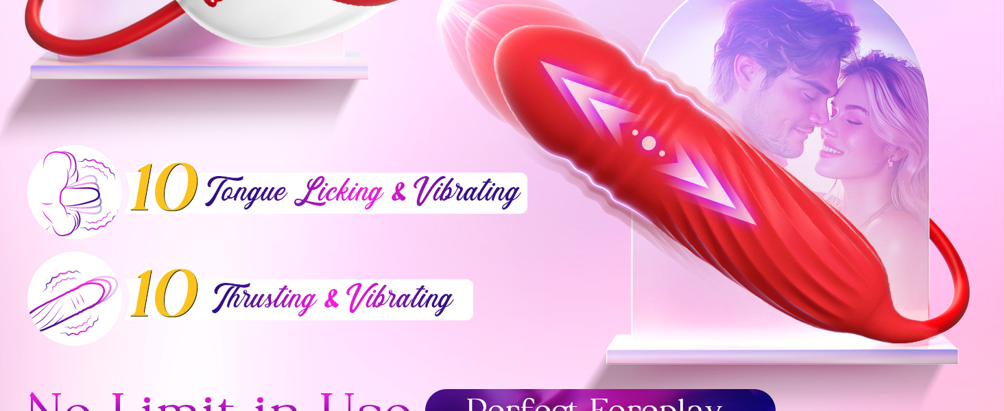 thrusting vibrator for couples