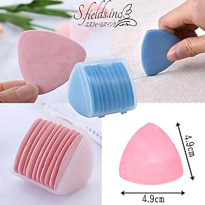 Amazon | S.fields.inc 三角チャコセット 40個 チャコチョーク