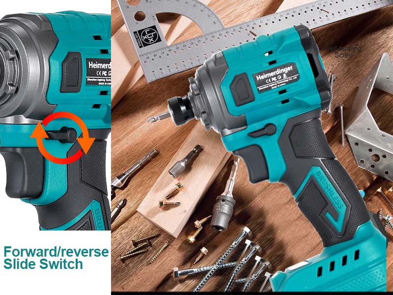 Makita - エン 1/4” Hex Electric Impact Driver/Drill for Makita 18V Battery