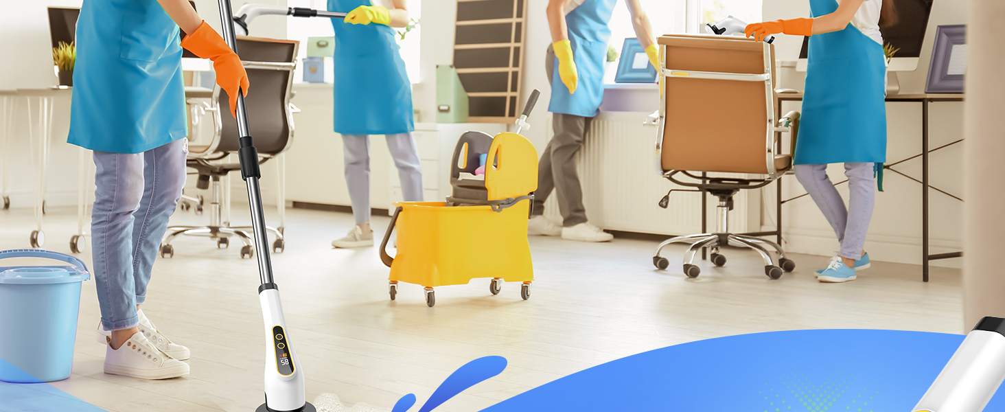 electric spin scrubber