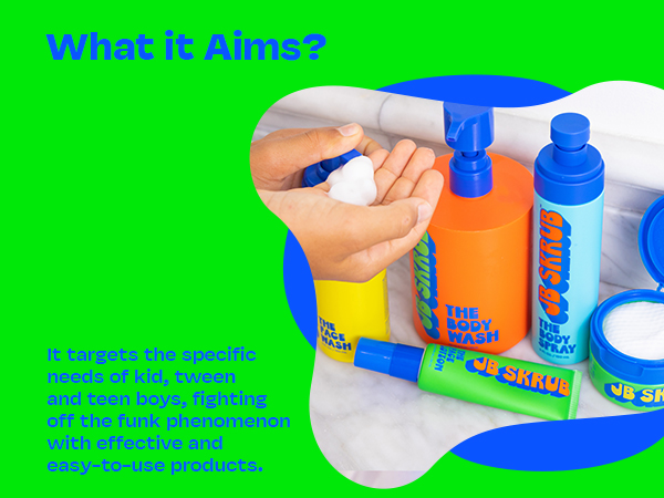 body wash face lotion