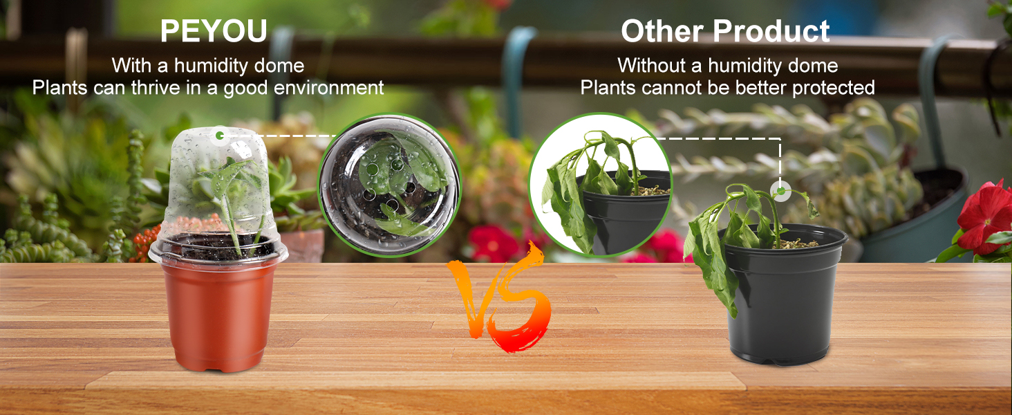 PEYOU Nursery Pots