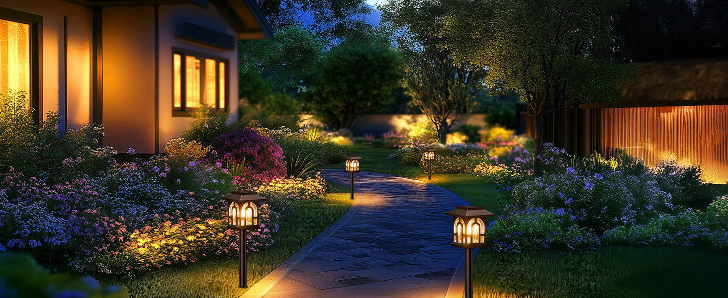 outdoor solar lights for yard