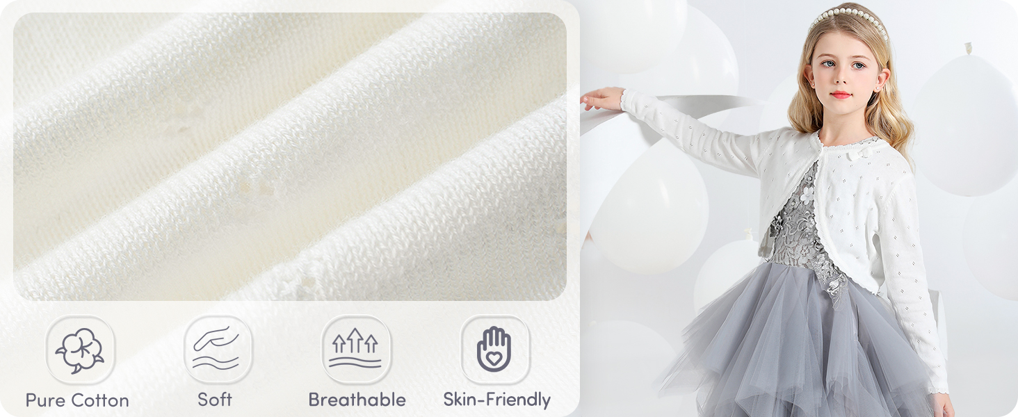 girls knitted cardigan