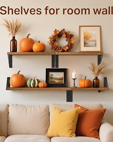 floating shelves for wall