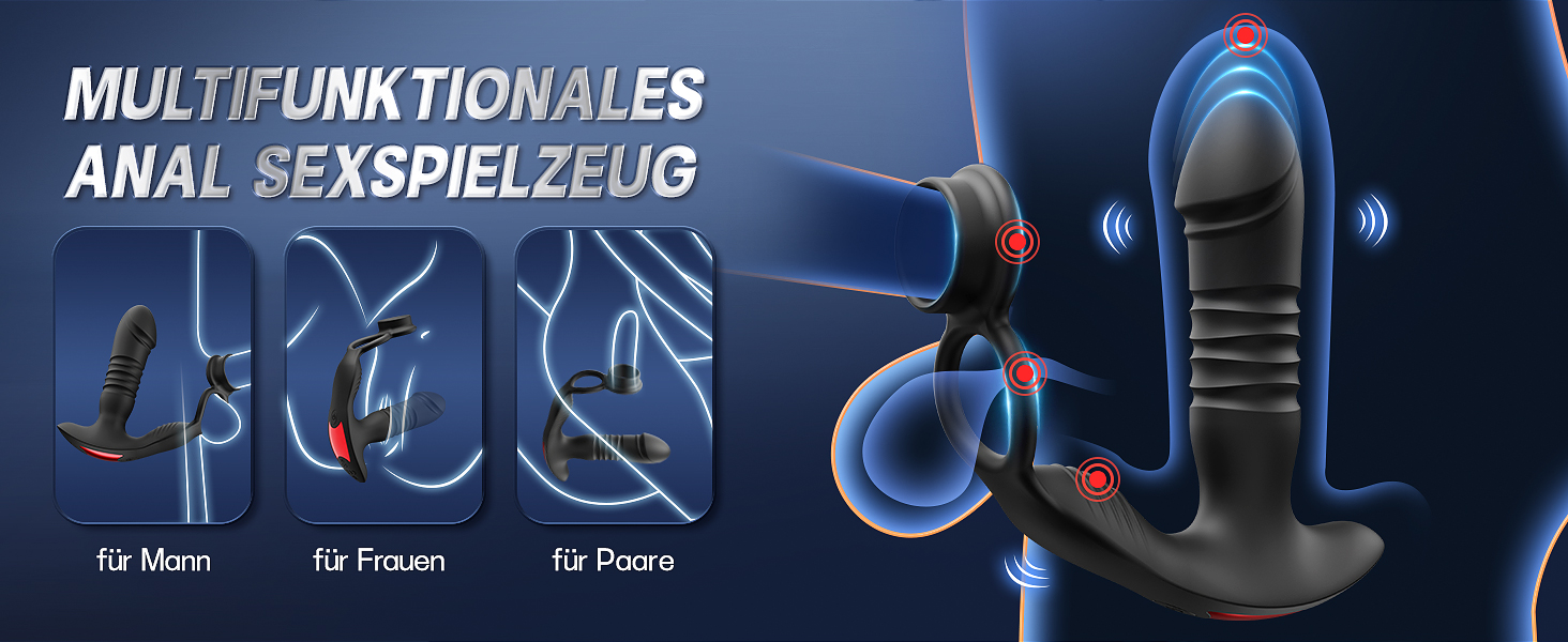 buttplug anale vibrators mannen sex seksspeeltjes seksspeeltje prostaat vibrator buttplug prostaat