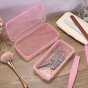 Plastic Sterilizing Tray for Nail Tool, Tweezer, and More