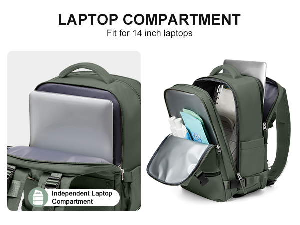 Amazon.com | Travel Backpack Simple Durable Carry On