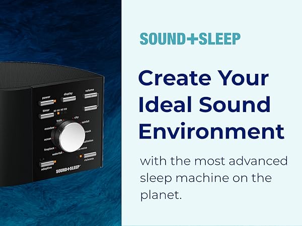 Amazon.com: Sound+Sleep High Fidelity Sleep Sound Machine