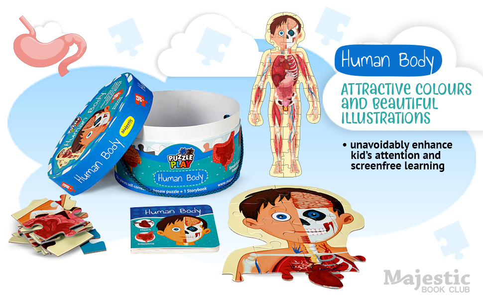 Human Body Jigsaw Puzzle for kids