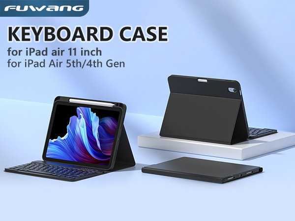 Amazon.com: FUWANG Keyboard Case for iPad Air 11 inch (M3