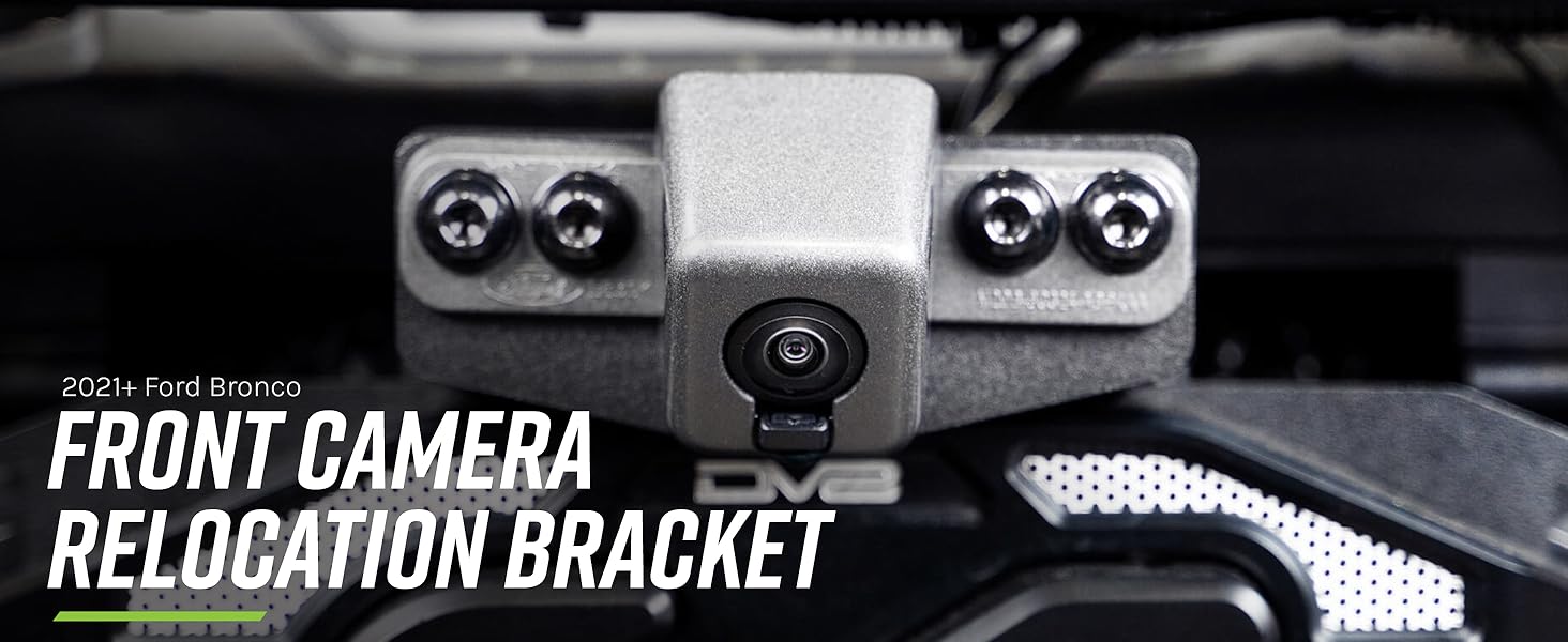 Front Camera Relocation Bracket for 2021-2023 Ford Bronco