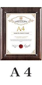 賞状額縁　a４