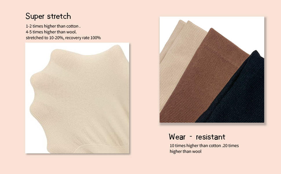 Super stretch and wear resistant