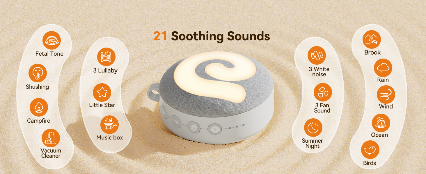 white noise machine baby gift