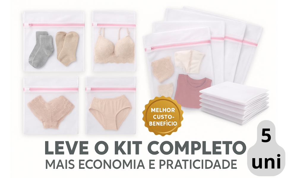 saco 30 x 40 lavar roupa