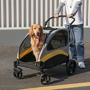 Amazon.co.jp: BingoPaw ペットカート 中型犬 大型犬 カート