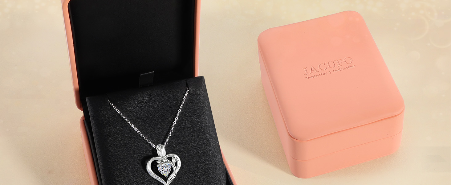 Heart Moissanite Necklace