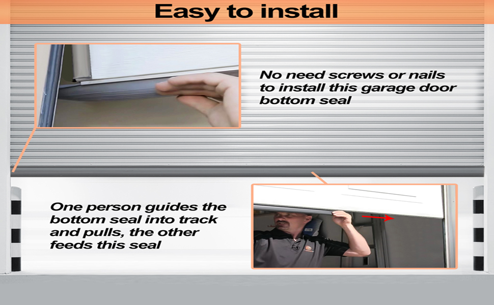 Replacement for Wayne Dalton Garage Door Bottom Weather Seal 154448 Fits for Wayne Dalton Door
