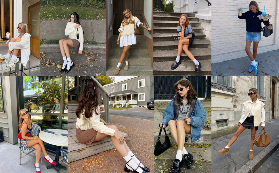 Ruffle Socks for Women