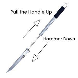 How to use the spike anchor?