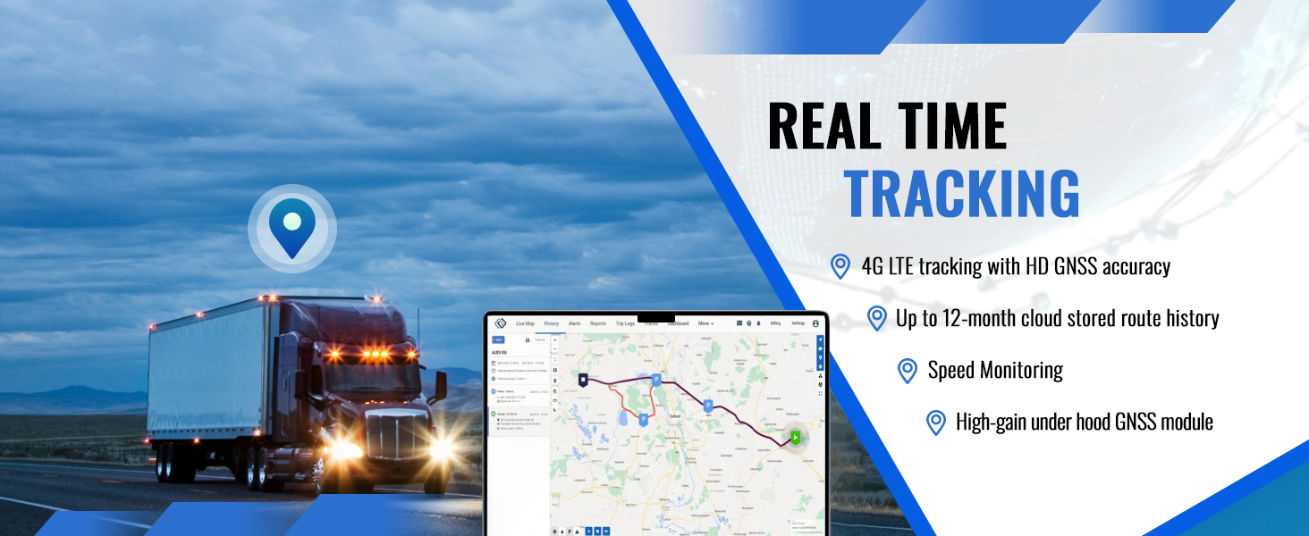 real time tracking 4g hardwired gps tracker tracking live location tracker
