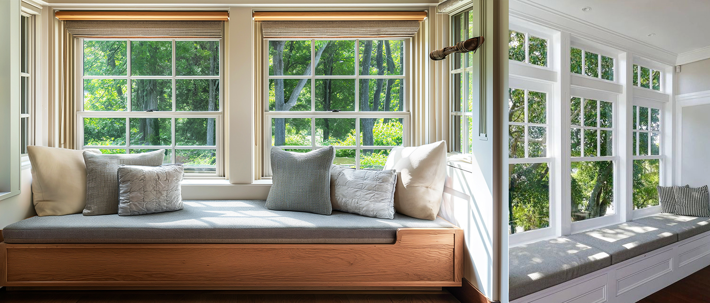 SINUOLIN Custom Size Bench Cushion Cover for Indoor/Outdoor