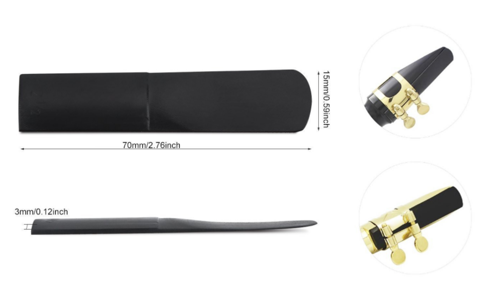 Alto Saxophone Reeds,Plastic Reeds For Alto Sax,3pcs