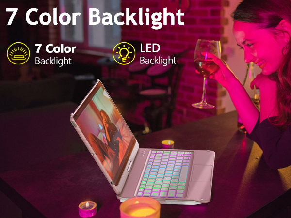 Amazon.com: COO Touch Keyboard Case for iPad 10.2