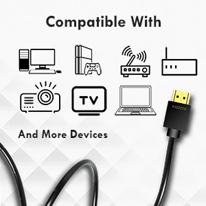 computer gaming playstation set top box android projector tv television laptop pc hdmi cable