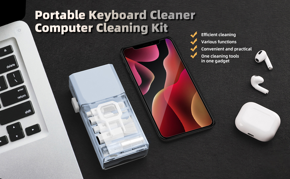 Laptop Screen Keyboard Cleaner Kit, Electronics Cleaning kit Tool for