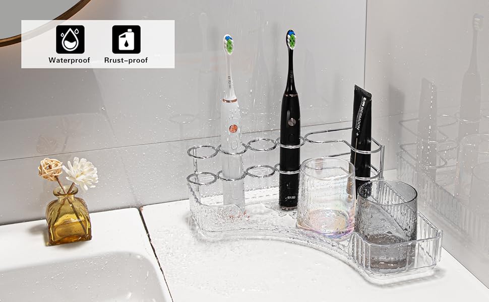 CICUFY 2Tier Acrylic Corner Makeup Organizer Stylish