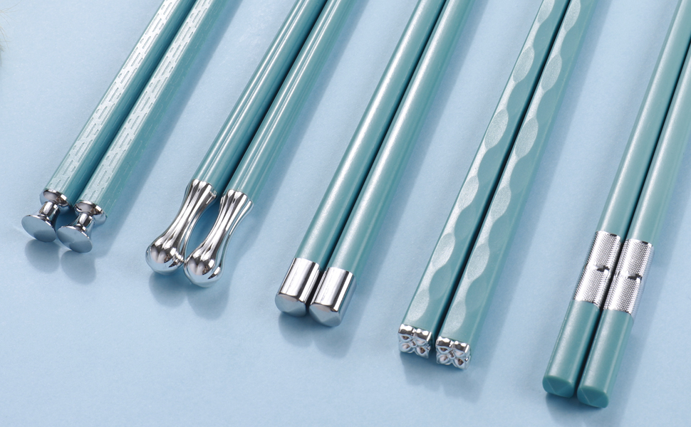 GLAMFIELDS Chopsticks Reusable,Premium Fiberglass