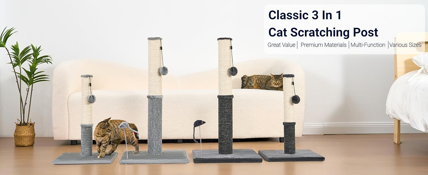 cat scratching posts